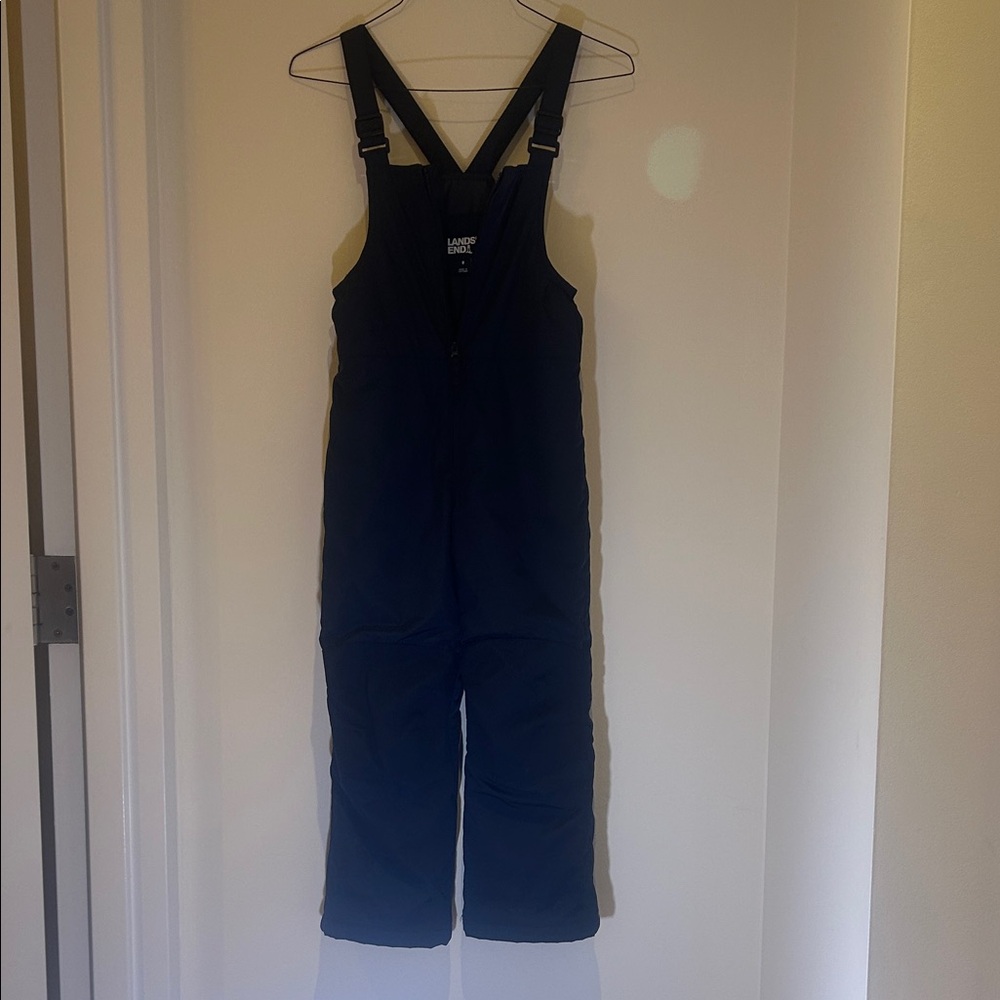 Lands' End Navy Kids Snow Jumpsuit  Size 8